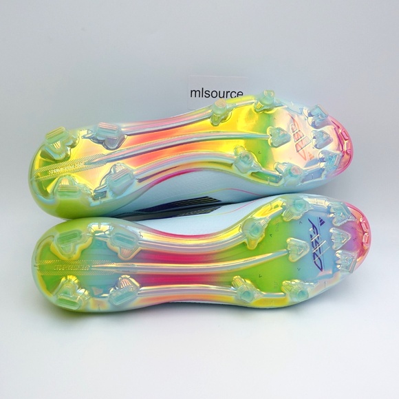 NEW Men's adidas F50 Elite FG Soccer Cleats Men's IG6718 Almost Blue - Picture 5 of 16